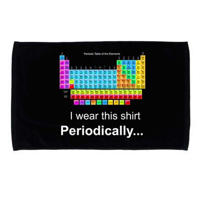 Wear This Periodically Periodic Table Of Elements Microfiber Hand Towel