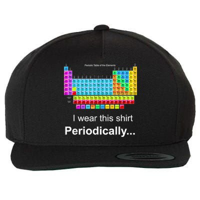 Wear This Periodically Periodic Table Of Elements Wool Snapback Cap