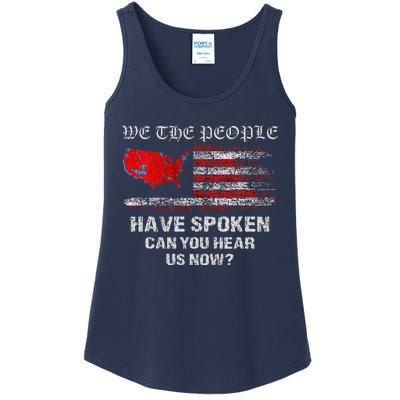 We The People Have Spoken Map Of 2024 Election Results Maga Ladies Essential Tank