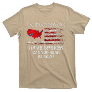 We The People Have Spoken Map Of 2024 Election Results Maga T-Shirt