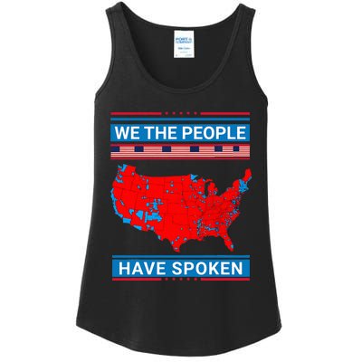 We The People Have Spoken Map Of 2024 Election Results Ladies Essential Tank