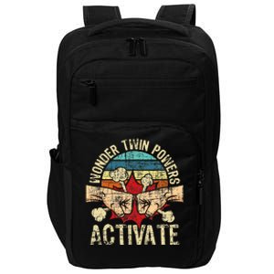 Wonder Twin Powers Activate Twins Brother Sister Sibling Impact Tech Backpack