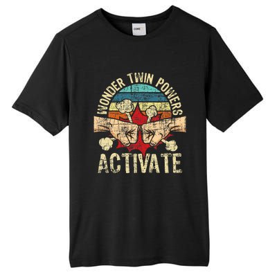 Wonder Twin Powers Activate Twins Brother Sister Sibling Tall Fusion ChromaSoft Performance T-Shirt