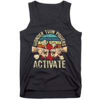 Wonder Twin Powers Activate Twins Brother Sister Sibling Tank Top