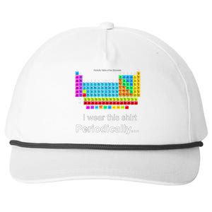 Wear This Periodically Periodic Table Of Elements Snapback Five-Panel Rope Hat