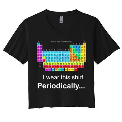 Wear This Periodically Periodic Table Of Elements Crop Top