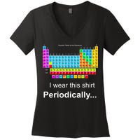Wear This Periodically Periodic Table Of Elements Women's V-Neck T-Shirt