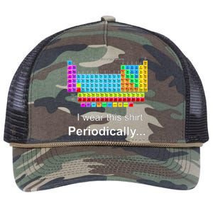 Wear This Periodically Periodic Table Of Elements Retro Rope Trucker Hat Cap