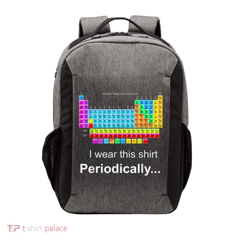 Wear This Periodically Periodic Table Of Elements Vector Backpack