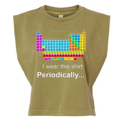 Wear This Periodically Periodic Table Of Elements Garment-Dyed Women's Muscle Tee