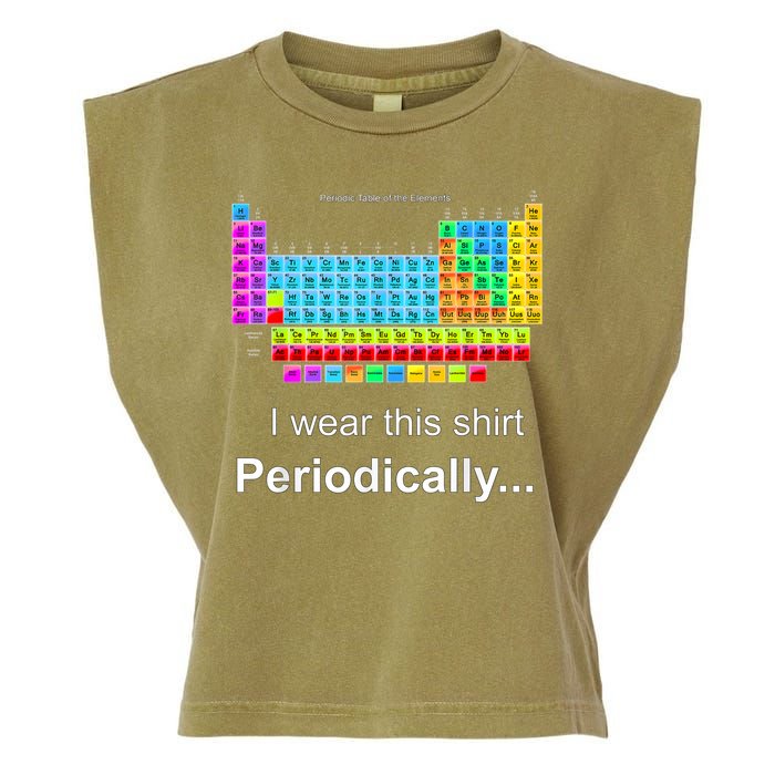 Wear This Periodically Periodic Table Of Elements Garment-Dyed Women's Muscle Tee