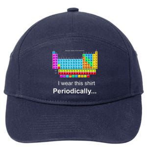 Wear This Periodically Periodic Table Of Elements 7-Panel Snapback Hat