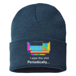 Wear This Periodically Periodic Table Of Elements Sustainable Knit Beanie