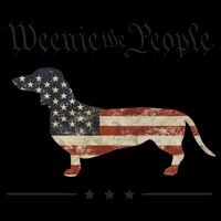 Weenie The People Funny Dachshund 4th Of July USA Mug