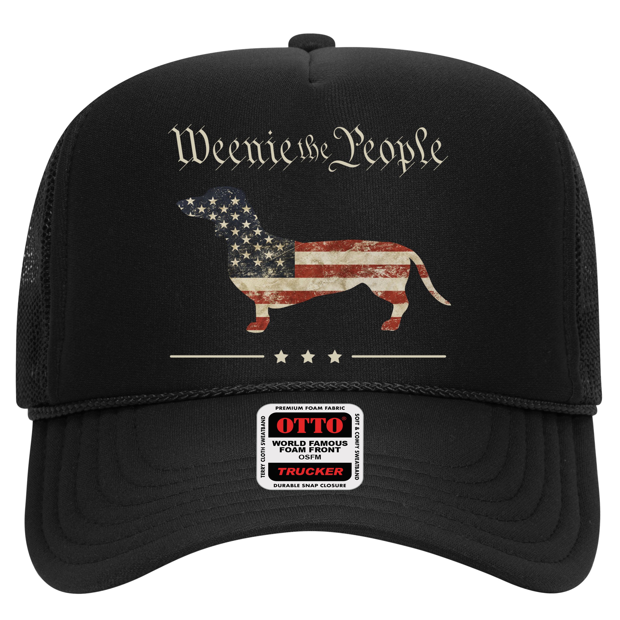 Weenie The People Funny Dachshund 4th Of July USA Hat