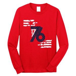 We The People 1776 American Flag Long Sleeve Shirt