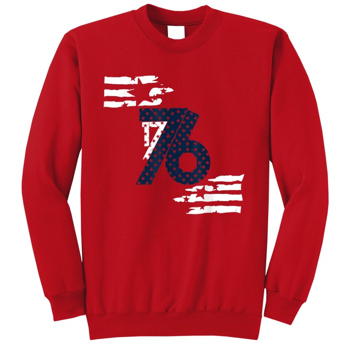 We The People 1776 American Flag Sweatshirt