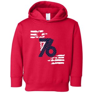 We The People 1776 American Flag Toddler Hoodie