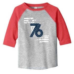 We The People 1776 American Flag Toddler Fine Jersey T-Shirt