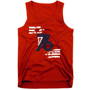 We The People 1776 American Flag Tank Top