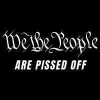 We The People Are Pissed Off Fight For Democracy Zip Tote Bag
