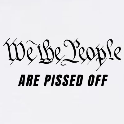 We The People Are Pissed Off Fight For Democracy T-Shirt