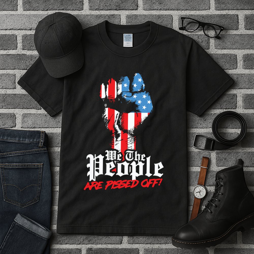 We The People Are Pissed Off Trump MAGA Constitution Gift Tall T-Shirt