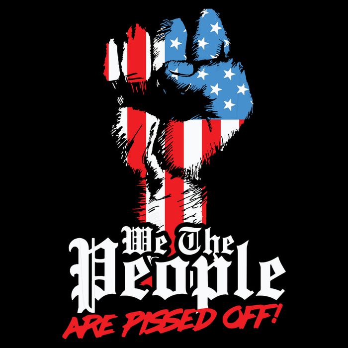 We The People Are Pissed Off Trump MAGA Constitution Gift Tall T-Shirt