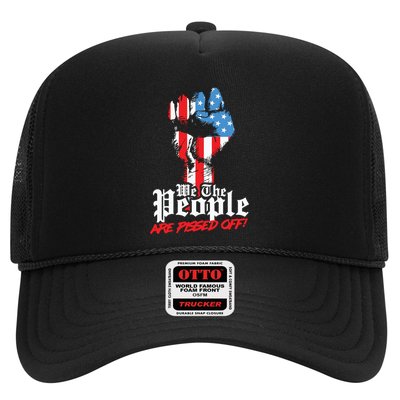 We The People Are Pissed Off Trump MAGA Constitution Gift Trucker Hat