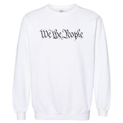 We The People Constitution Bill Of Rights American Garment-Dyed Sweatshirt