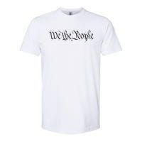 We The People Constitution Bill Of Rights American Softstyle CVC T-Shirt