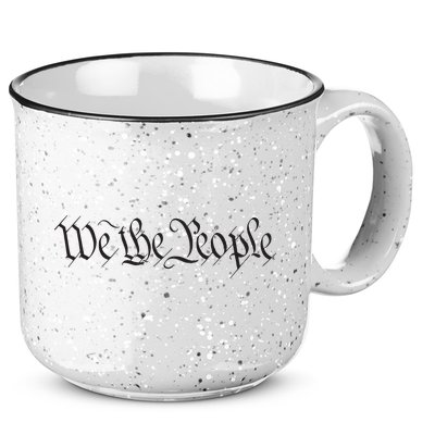 We The People Constitution Bill Of Rights American 15oz Campfire Ceramic Mug