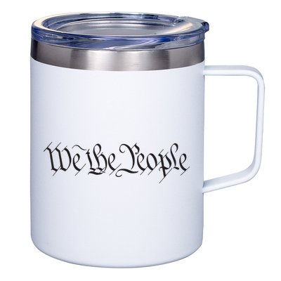 We The People Constitution Bill Of Rights American 12oz Stainless Steel Coffee Mug