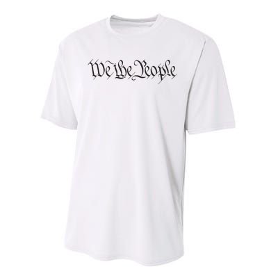 We The People Constitution Bill Of Rights American Performance Sprint T-Shirt