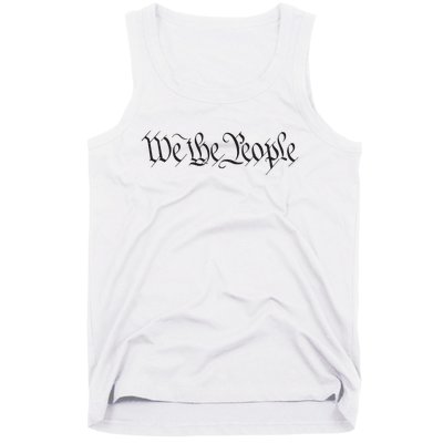 We The People Constitution Bill Of Rights American Tank Top