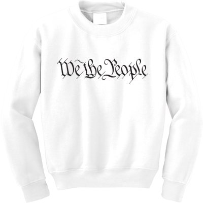 We The People Constitution Bill Of Rights American Kids Sweatshirt