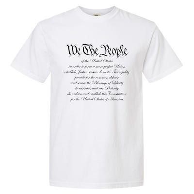 We The People Constitution American Patriot We The People Garment-Dyed Heavyweight T-Shirt