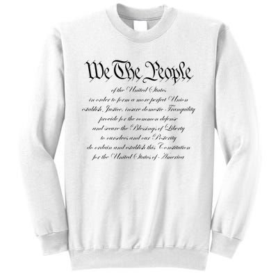 We The People Constitution American Patriot We The People Sweatshirt