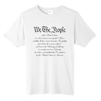 We The People Constitution American Patriot We The People Tall Fusion ChromaSoft Performance T-Shirt