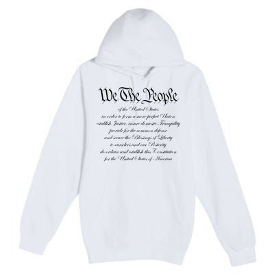 We The People Constitution American Patriot We The People Premium Pullover Hoodie