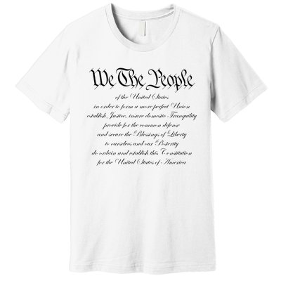 We The People Constitution American Patriot We The People Premium T-Shirt