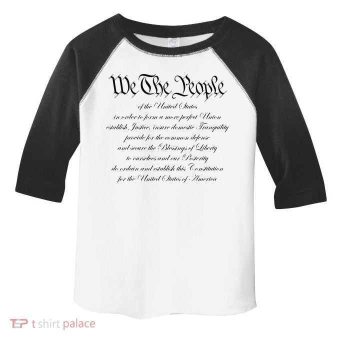 We The People Constitution American Patriot We The People Toddler Fine Jersey T-Shirt