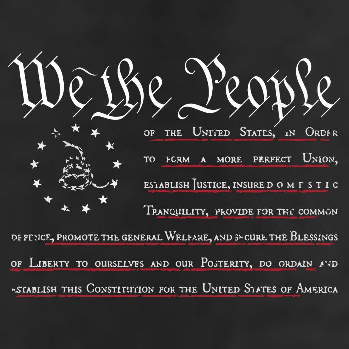 We The People Gadsden USA Flag Preamble Of The Constitution 11oz C Handle Ceramic Mug