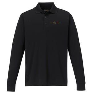 We The People Means Everyone Lgbt Rainbow Equality Performance Long Sleeve Polo