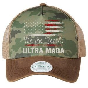 We The People Ultra Maga Legacy Tie Dye Trucker Hat