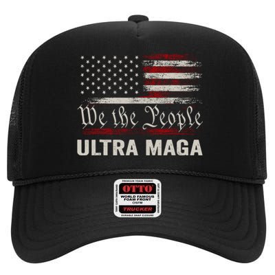 We The People Ultra Maga High Crown Mesh Back Trucker Hat