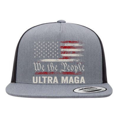 We The People Ultra Maga Flat Bill Trucker Hat