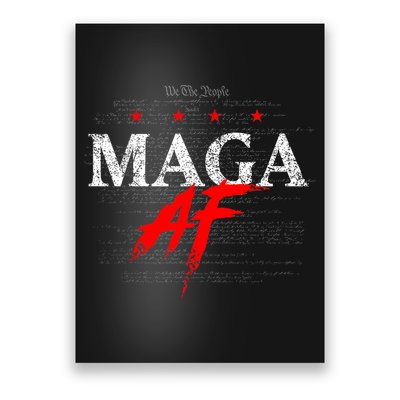 We The People Maga Poster