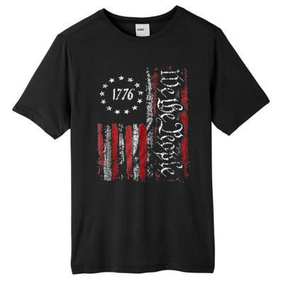 We The People American History 1776 Independence Day Vintage Tall Fusion ChromaSoft Performance T-Shirt