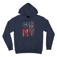 We The People American History 1776 Independence Day Vintage Hoodie